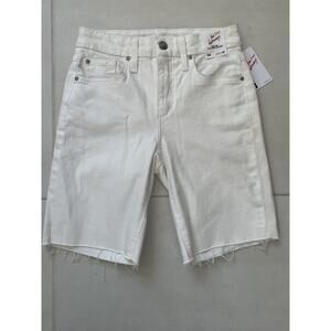 Joe's Shorts Bermuda High Rise Cut Off Distressed Denim Jean Mattie